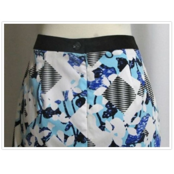 NEW PETER PILOTTO DESIGNER DUO PATTERN SKIRT 10 - Picture 5 of 5